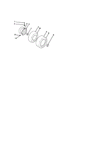 Wheels And Tires parts for Craftsman Front-Engine Lawn Tractor 917279981 from AppliancePartsPros.com