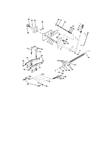 Lift Assembly parts for Craftsman Front-Engine Lawn Tractor 917279982 from AppliancePartsPros.com