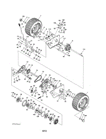 Drive parts for Craftsman Rear-Engine Riding Mower 917280010 from AppliancePartsPros.com