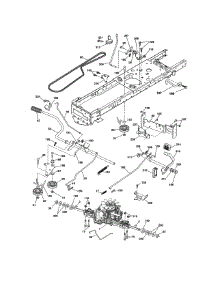 Ground Drive parts for Craftsman Front-Engine Lawn Tractor 917280080 from AppliancePartsPros.com