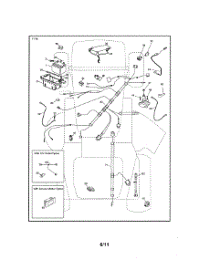 Electrical parts for Craftsman Front-Engine Lawn Tractor 917280083 from AppliancePartsPros.com
