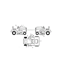 Decals parts for Craftsman Front-Engine Lawn Tractor 917280083 from AppliancePartsPros.com
