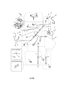Electrical parts for Craftsman Front-Engine Lawn Tractor 917280084 from AppliancePartsPros.com