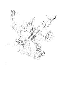 Lift parts for Craftsman Front-Engine Lawn Tractor 917280085 from AppliancePartsPros.com