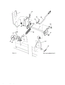 Lift parts for Craftsman Front-Engine Lawn Tractor 917280330 from AppliancePartsPros.com