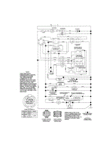 Schematic Diagram parts for Craftsman Front-Engine Lawn Tractor 917280330 from AppliancePartsPros.com