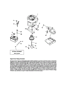 Engine parts for Craftsman Front-Engine Lawn Tractor 917280350 from AppliancePartsPros.com