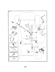 Electrical parts for Craftsman Front-Engine Lawn Tractor 917286010 from AppliancePartsPros.com
