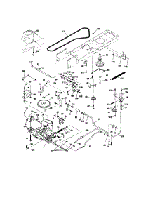 Ground Drive parts for Craftsman Front-Engine Lawn Tractor 917286050 from AppliancePartsPros.com