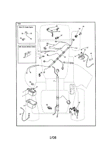 Electrical parts for Craftsman Front-Engine Lawn Tractor 917286120 from AppliancePartsPros.com