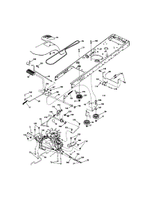 Ground Drive parts for Craftsman Front-Engine Lawn Tractor 917286120 from AppliancePartsPros.com