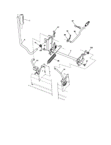 Lift parts for Craftsman Front-Engine Lawn Tractor 917286120 from AppliancePartsPros.com