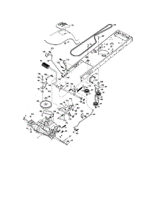 Ground Drive parts for Craftsman Front-Engine Lawn Tractor 917286130 from AppliancePartsPros.com