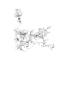 Steering parts for Craftsman Front-Engine Lawn Tractor 917286130 from AppliancePartsPros.com