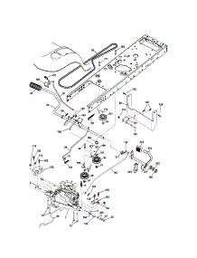 Ground Drive parts for Craftsman Front-Engine Lawn Tractor 917286140 from AppliancePartsPros.com