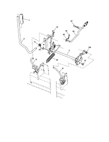 Lift parts for Craftsman Front-Engine Lawn Tractor 917286140 from AppliancePartsPros.com