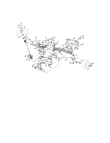 Steering parts for Craftsman Front-Engine Lawn Tractor 917286220 from AppliancePartsPros.com