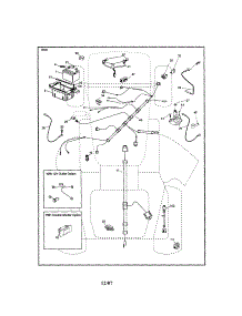 Electrical parts for Craftsman Front-Engine Lawn Tractor 917286260 from AppliancePartsPros.com