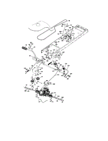 Ground Drive parts for Craftsman Front-Engine Lawn Tractor 917286260 from AppliancePartsPros.com