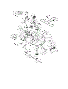 Mower Deck parts for Craftsman Front-Engine Lawn Tractor 917286260 from AppliancePartsPros.com