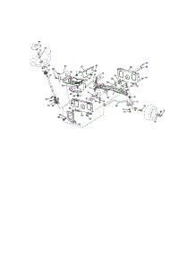 Steering parts for Craftsman Front-Engine Lawn Tractor 917286340 from AppliancePartsPros.com