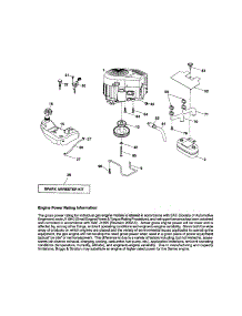 Engine parts for Craftsman Front-Engine Lawn Tractor 917286380 from AppliancePartsPros.com