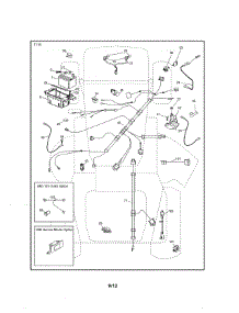 Electrical parts for Craftsman Front-Engine Lawn Tractor 917286420 from AppliancePartsPros.com