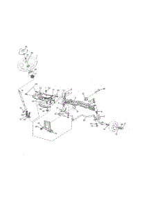 Steering parts for Craftsman Front-Engine Lawn Tractor 917286420 from AppliancePartsPros.com