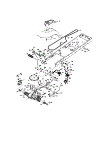 Ground Drive parts for Craftsman Front-Engine Lawn Tractor 917286450 from AppliancePartsPros.com