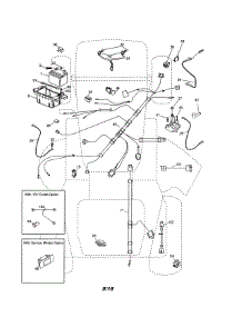 Electrical parts for Husqvarna Front-Engine Lawn Tractor 917286560 from AppliancePartsPros.com
