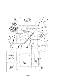 Electrical parts for Craftsman Front-Engine Lawn Tractor 917286900 from AppliancePartsPros.com