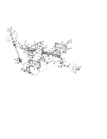Steering parts for Craftsman Front-Engine Lawn Tractor 917286900 from AppliancePartsPros.com