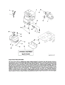 Engine parts for Craftsman Front-Engine Lawn Tractor 917287011 from AppliancePartsPros.com