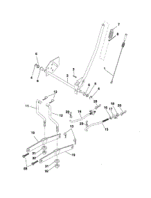 Lift parts for Craftsman Front-Engine Lawn Tractor 917287012 from AppliancePartsPros.com