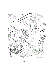 Ground Drive parts for Craftsman Front-Engine Lawn Tractor 917287031 from AppliancePartsPros.com
