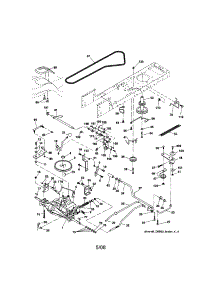 Ground Drive parts for Craftsman Front-Engine Lawn Tractor 917287032 from AppliancePartsPros.com