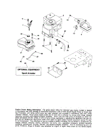 Engine parts for Craftsman Front-Engine Lawn Tractor 917287032 from AppliancePartsPros.com