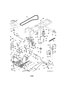 Ground Drive parts for Craftsman Front-Engine Lawn Tractor 917287050 from AppliancePartsPros.com