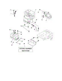 Engine parts for Craftsman Front-Engine Lawn Tractor 917287050 from AppliancePartsPros.com