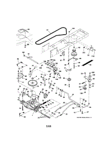 Ground Drive parts for Craftsman Front-Engine Lawn Tractor 917287051 from AppliancePartsPros.com