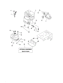 Engine parts for Craftsman Front-Engine Lawn Tractor 917287051 from AppliancePartsPros.com