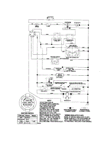Schematic parts for Craftsman Front-Engine Lawn Tractor 917287051 from AppliancePartsPros.com