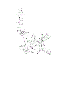 Steering Assembly parts for Craftsman Front-Engine Lawn Tractor 917287052 from AppliancePartsPros.com