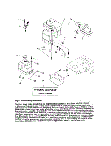 Engine parts for Craftsman Front-Engine Lawn Tractor 917287053 from AppliancePartsPros.com