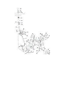 Steering Assembly parts for Craftsman Front-Engine Lawn Tractor 917287053 from AppliancePartsPros.com