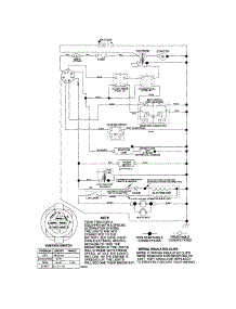 Schematic Diagram-Tractor parts for Craftsman Front-Engine Lawn Tractor 917287053 from AppliancePartsPros.com
