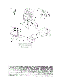 Engine parts for Craftsman Front-Engine Lawn Tractor 917287070 from AppliancePartsPros.com