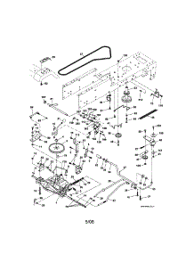 Ground Drive parts for Craftsman Front-Engine Lawn Tractor 917287071 from AppliancePartsPros.com