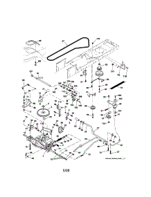 Ground Drive parts for Craftsman Front-Engine Lawn Tractor 917287072 from AppliancePartsPros.com