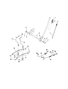 Lift parts for Craftsman Front-Engine Lawn Tractor 917287072 from AppliancePartsPros.com